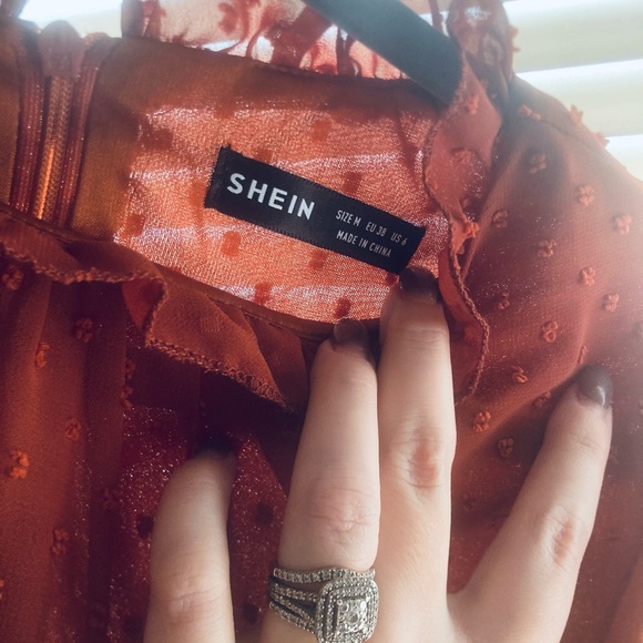 NWOT SHEIN BOHO DRESS - Picture 2 of 4